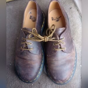 Dr. Martens Dark Brown Leather Oxfords